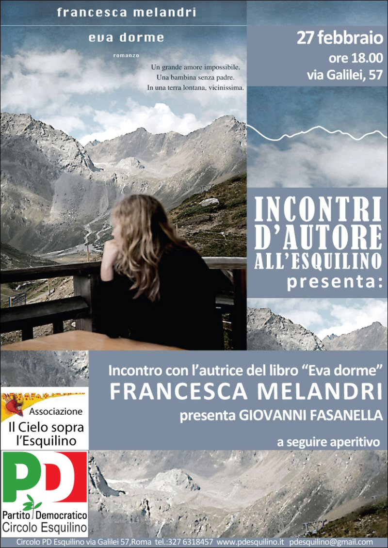 Incontri d'autore con Francesca Melandri