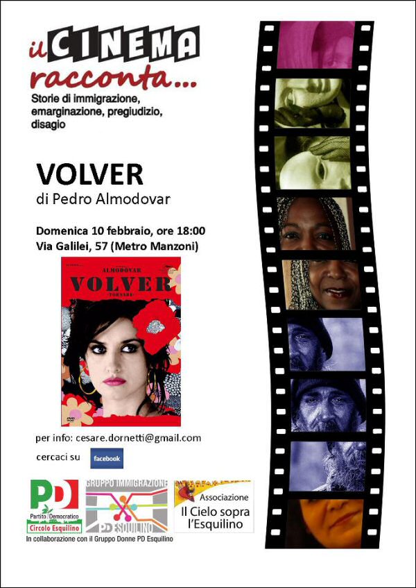 Domenica 10, Febbraio Il Cinema Racconta... VOLVER